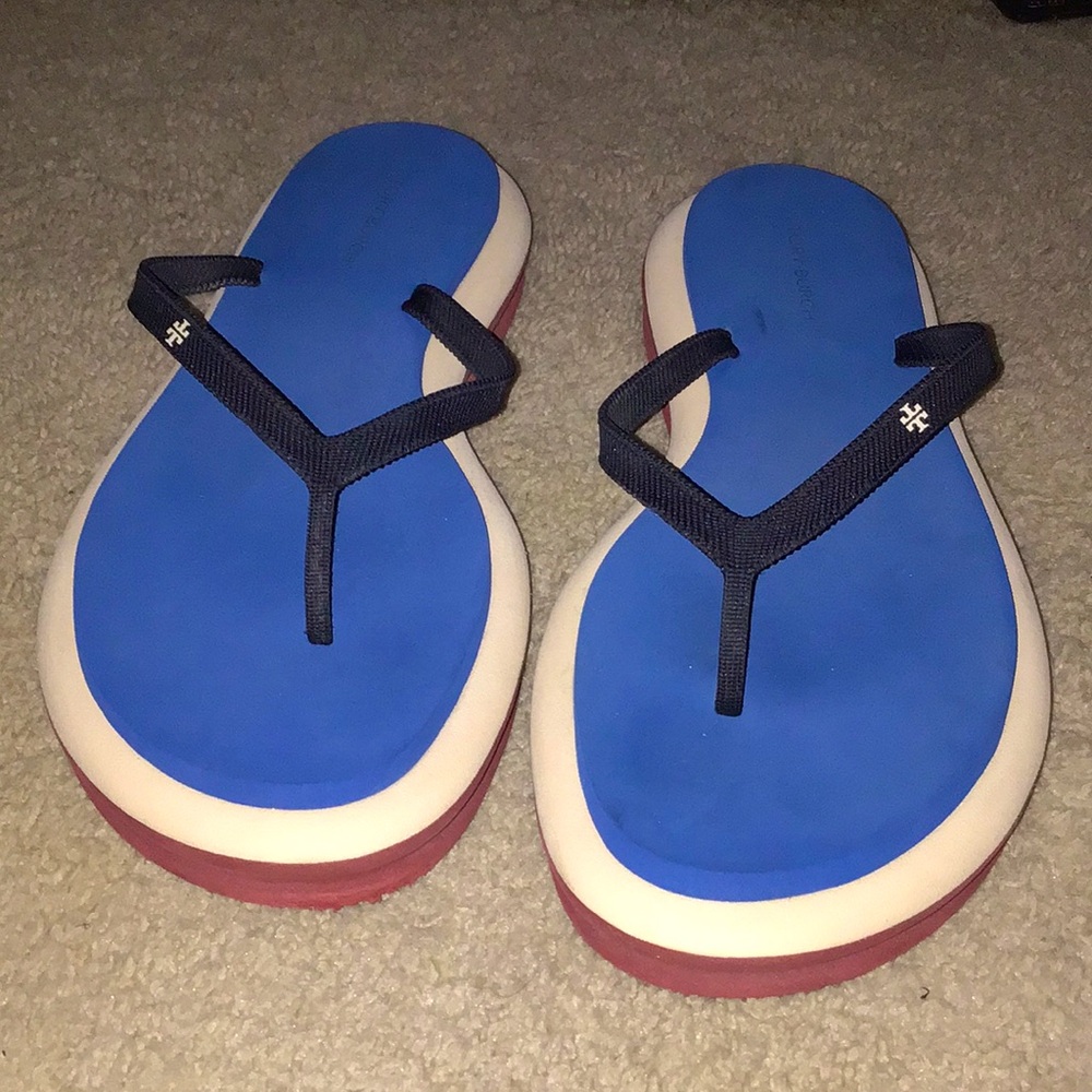 Tory Burch platform flip flops sandals
